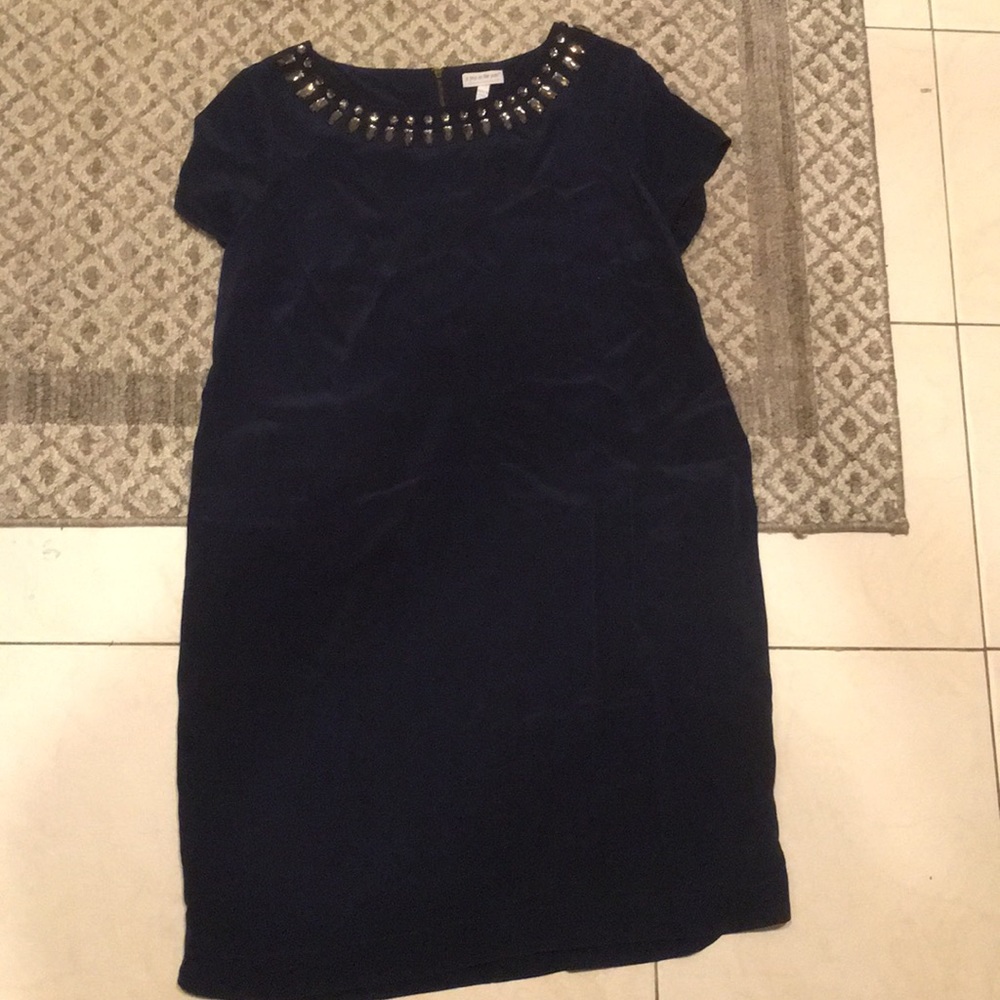 A pea in the pod silk maternity dress